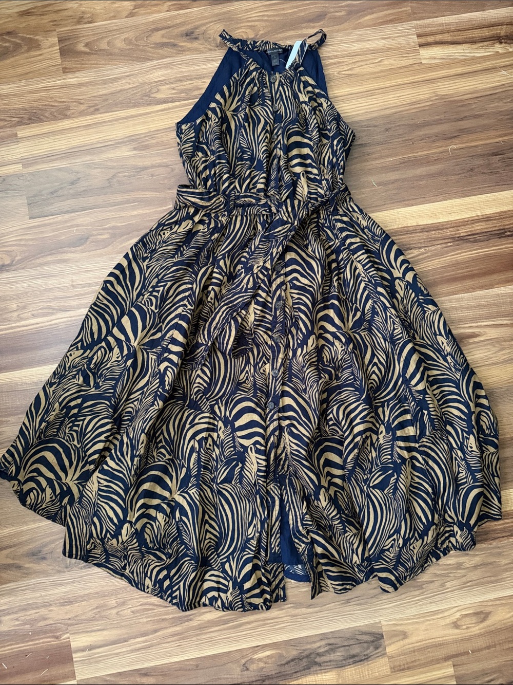 Banana Republic Linen Midi Dress